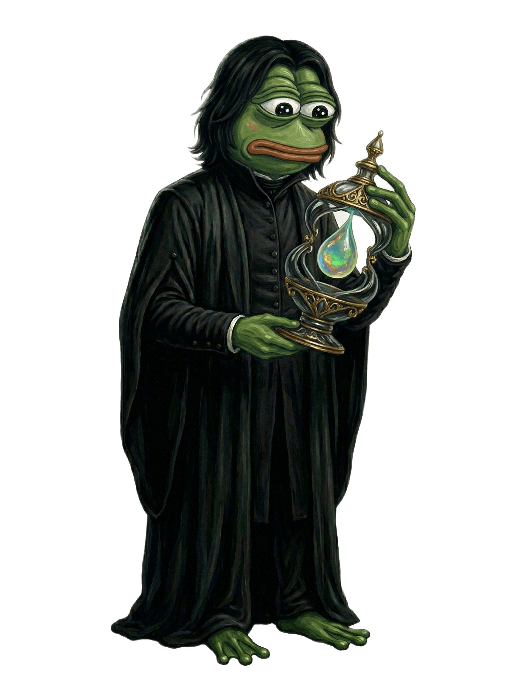Severus Pepe casting a dungeon spell